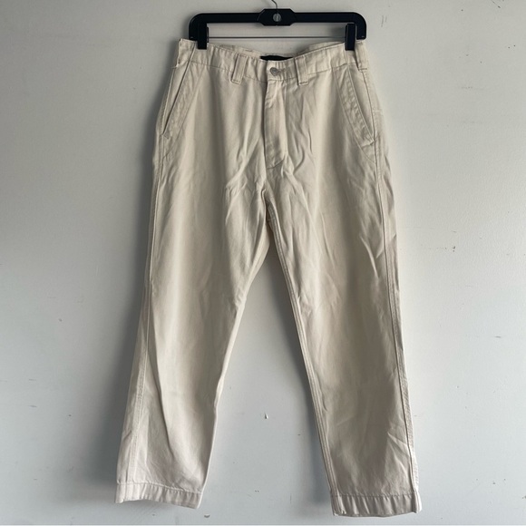 Abercrombie & Fitch Cream 90s Loose Pants 22549 - Picture 2 of 11